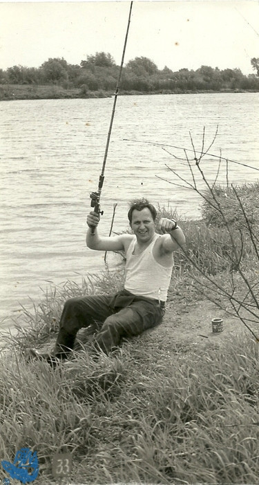 Zawody wędkarskie na Łowisku Sudół w dniu 05.05.1968 r.br /Autor: Materiał z archiwum: Zarządu Koła PZW Nr 45 Racibórz-Miasto.